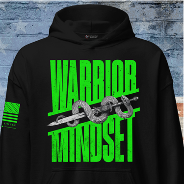 Unyielding Warrior Hoodie Patriotic American Apparel